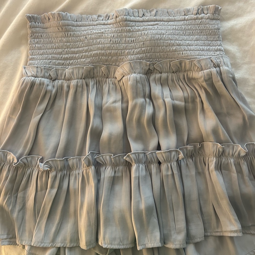grey ruffle tcec skirt!